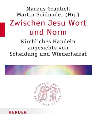 cover image of Zwischen Jesu Wort und Norm
